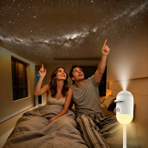 S4d26e0d3d0144f138e4631c3149a868cQ.webp Projecteur d'étoiles mini 2-en-1 – Lampe d'ambianc