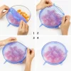 Couvercles extensibles réutilisables en Silicone,