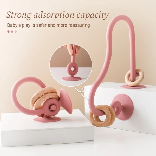 Jouet éducatif en Silicone pour bébé, jouet Montes