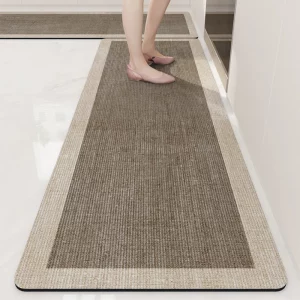 Tapis de sol de cuisine antidérapant, résistant à