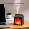 Diffuseur d'arômes humidificateur style feu de cha