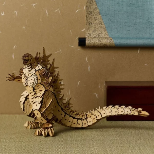 OUZEY Puzzle 3D en bois Le Roi des Monstres, Kit d