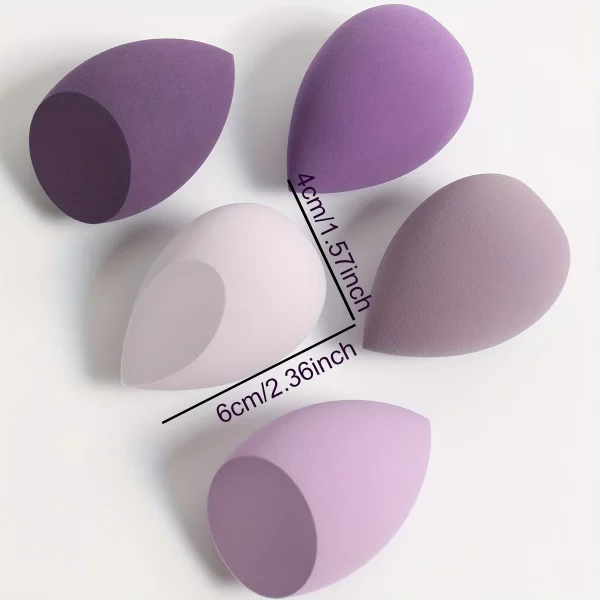 Ensemble d'éponges de maquillage pour application