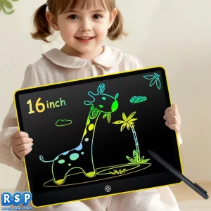 Tableau d'écriture LCD de 16 pouces, tablette de d