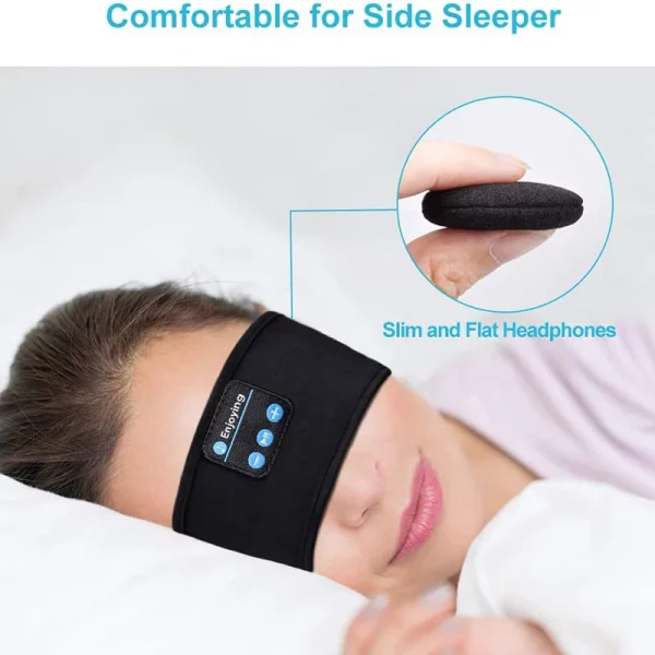 S62578102baf74498852640920cc1f967P.webp Écouteurs Bluetooth sport côté dormir bandeau élas