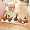 S63b5c0c294594bf59d7d1372d2cfc48ax.webp Tapis de cuisine de poulet de dessin animé amusant