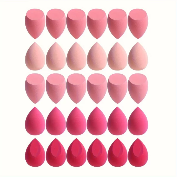 Ensemble d'éponges de maquillage pour application
