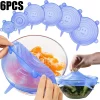 Couvercle de conservation en silicone de qualité a