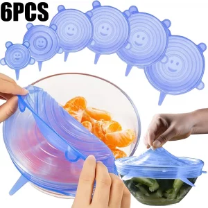 S6ed0b1c2415743a899e6e7da20b4768eV.webp Couvercle de conservation en silicone de qualité a