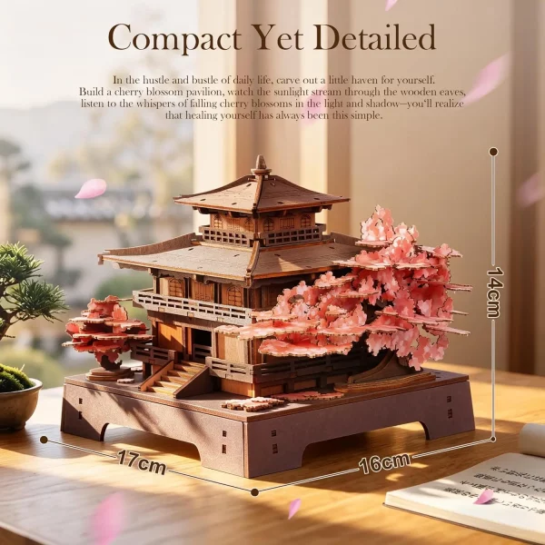 Robotime - Kits de modèles de puzzle en bois 3D -