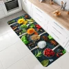 S726aec71f9d646f9943812f61c8ded61R.webp Tapis de cuisine imprimé herbes et épices, tapis l