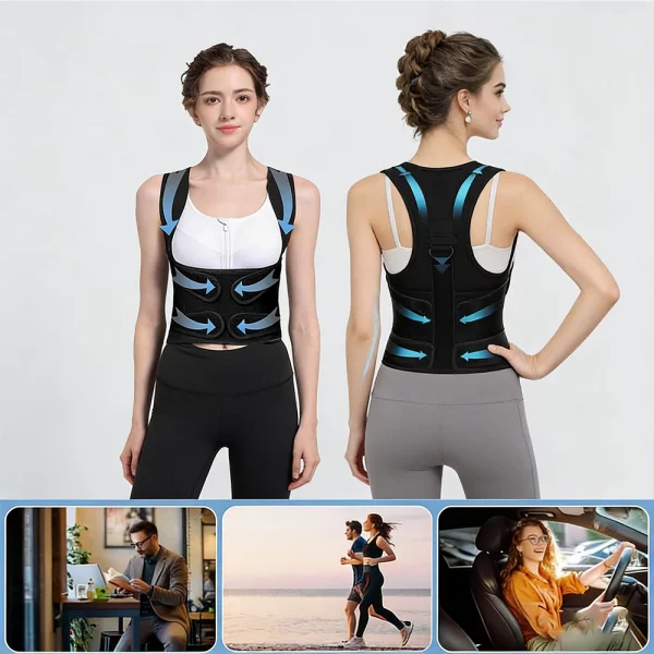 S775f9baa4f3848a4818575b3685f4c15u.webp Correcteur de posture invisible réglable, ceinture