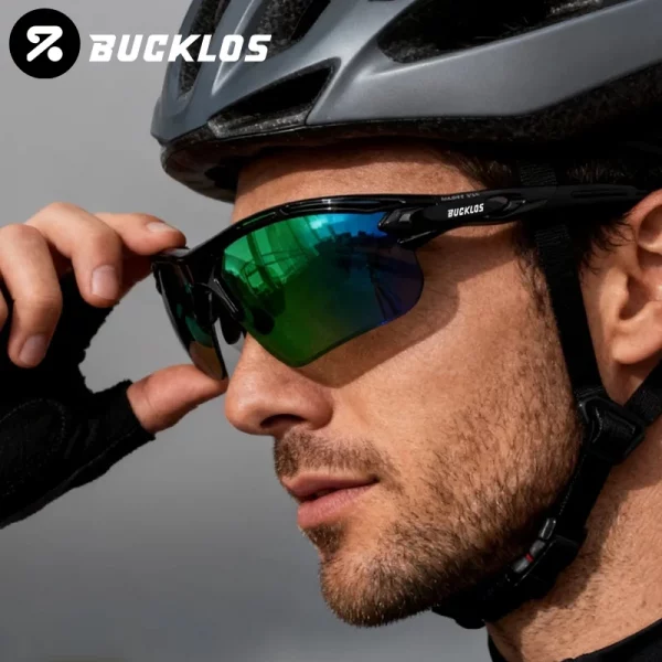 S77e7fe57118243a4b35dafb92c89221as.webp Lunettes de soleil de sport de plein air BUCKLOS,