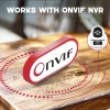 Caméra IP WiFi ANSVICAM Tuya 4K 8MP 5G, double obj