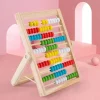 S7d99d44b56a646a09abc77f1c5b871eab.webp Boulier Montessori en Bois 100 Perles Éducatives