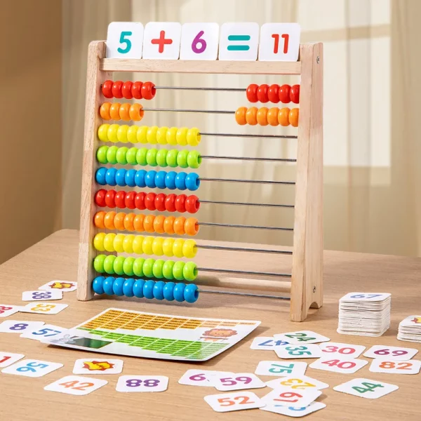 S7fd81706a3654e5c960b43d5cf2d14c7B-1.webp Boulier Montessori en Bois 100 Perles Éducatives
