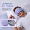Masque de sommeil, design 3D avec billes de gravit