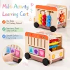 S89ac57e2d3d644de84f4d2787b6910ceV.webp Jouets en bois Montessori : Cube d'activités, Bus