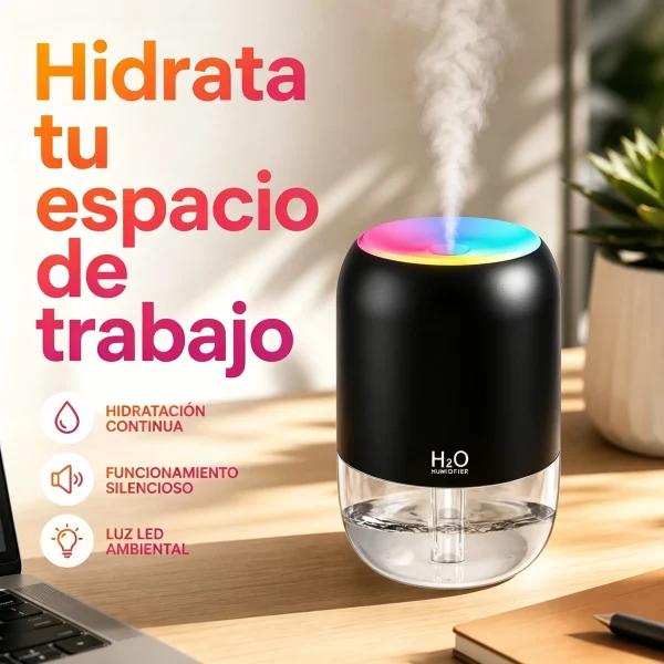 Humidificateur ultrasonique USB portable de 300 ml
