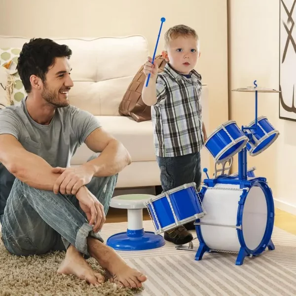 Ensemble de batterie éducatif pour enfants, jouet,