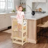 Tour d'apprentissage Montessori 3 en 1, convertibl