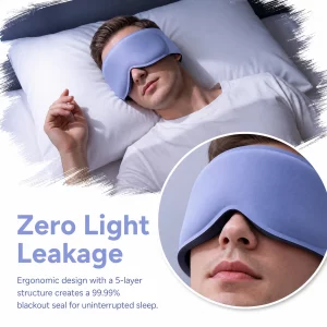S8e5b7839a0b6446c8b91eb946f193de9U.webp Masque de sommeil, design 3D avec billes de gravit