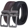 Ceinture pour homme en similicuir à boucle automat