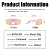 S93883aefb0624ae2bd95d98aabddd7d3n.webp Lunettes de vélo polarisées BUCKLOS UV400, légères