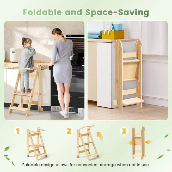 S966764e89c974e38b43e6a0a2ff0f616i.webp Tour Montessori pliable, Tour d'observation pour e