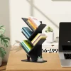 Étagère à livres en bois en forme d'arbre à 5 nive