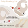 S9f2cc39009aa4e3795a69bc4e6e81043V.webp Ensemble d'alimentation pour bébé en silicone 7 pi