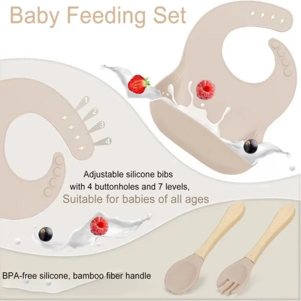 S9f2cc39009aa4e3795a69bc4e6e81043V.webp Ensemble d'alimentation pour bébé en silicone 7 pi