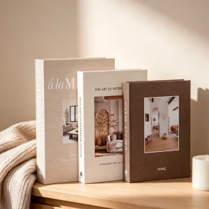 S9ffb333ecfec4f9f8bd06134ec8d54dau.webp Lot de 3 faux livres de luxe ouvrables pour la déc
