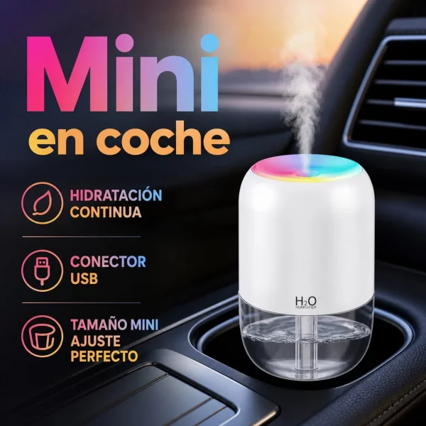 Humidificateur ultrasonique USB portable de 300 ml