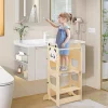 Tour d'apprentissage Montessori 3 en 1, convertibl