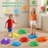 Frog Stepping Stones Ensemble d'équilibre 8 pièces