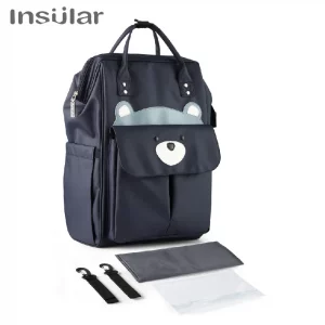 Sac à dos imperméable pour couches de bébé, design