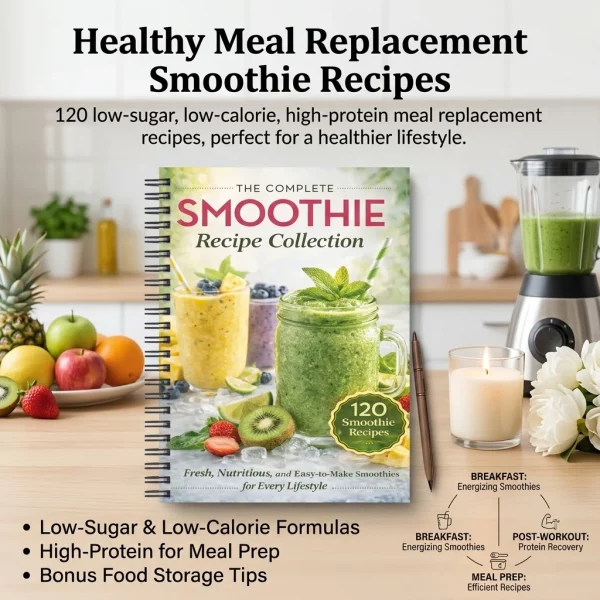 Sa91e03437a154f34a89ad9971163dcdfs.webp Livre de recettes de smoothies sains, faibles en s