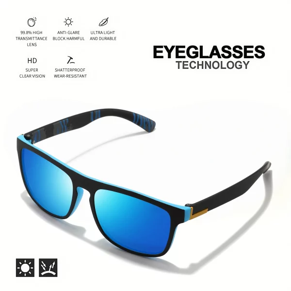 1/2/3/4 Paires de Lunettes de Soleil Sportives Cla