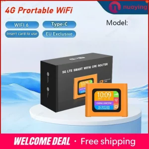 Routeur WiFi 6 4G haute performance NUOYING, appar