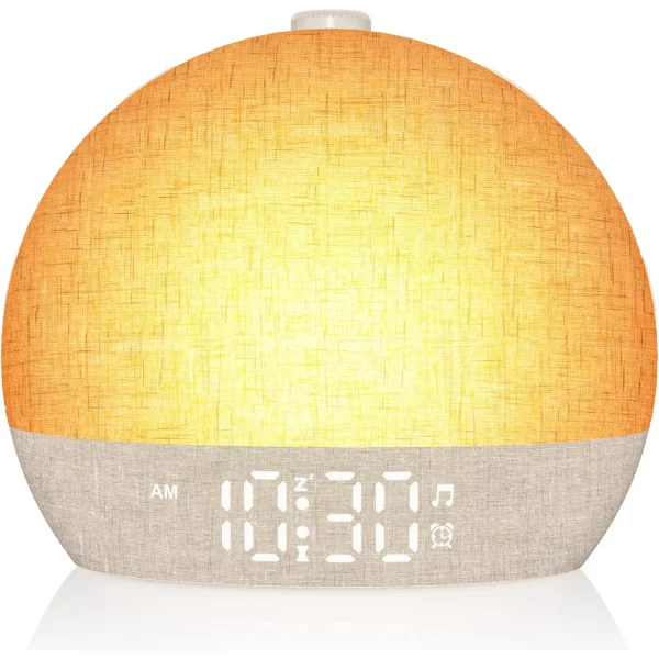 Wake Up Light Sunrise réveil minuterie 30 bruit bl