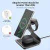 Station de Charge Magnétique 3 en 1 Bonola – iPhone, Apple Watch, AirPods