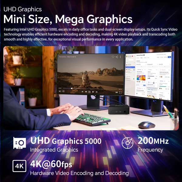 Sc04a790967344c53a17ba4c3b565f369D.webp SOYO Mini PC Y5 AIR Intel Core i5 4ème génération,