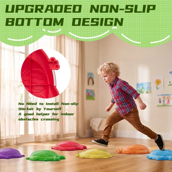 Ensemble de 12 pierres d'équilibre pour enfants, b