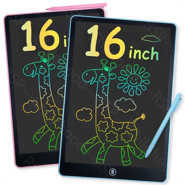 Sc3897afb05144baf931836020a9c96ecp-1.webp Tablette de Dessin LCD 16" Éducative pour Enfants