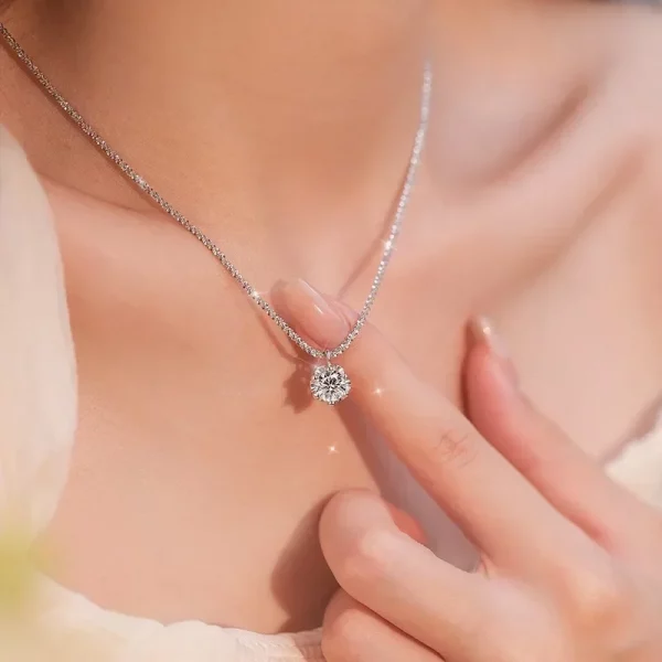 Collier de luxe en argent Sterling 925, perles d'o