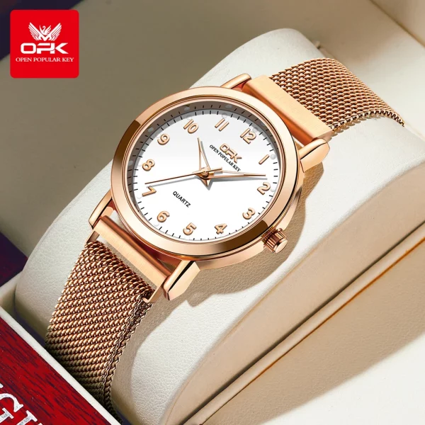 OPK 8115 montres pour femmes Simple mode montre-br