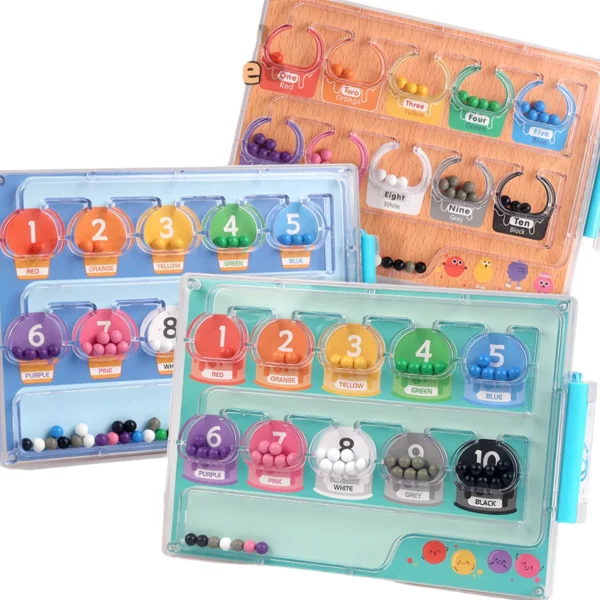Sc971debbc17049759ebf9777ffdcdd8a2.webp Jeu Montessori Magnétique : Chiffres, Couleurs et Labyrinthe
