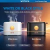 Diffuseur d'arômes à effet flamme 200 ml USB-C 5V,