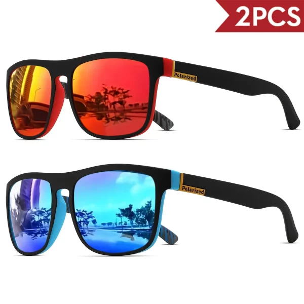1/2/3/4 Paires de Lunettes de Soleil Sportives Cla